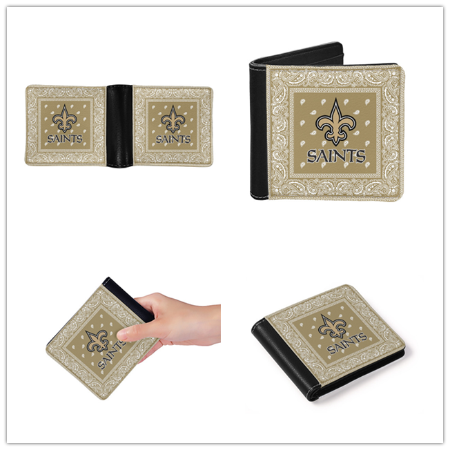 New Orleans Saints PU Leather Wallet 001